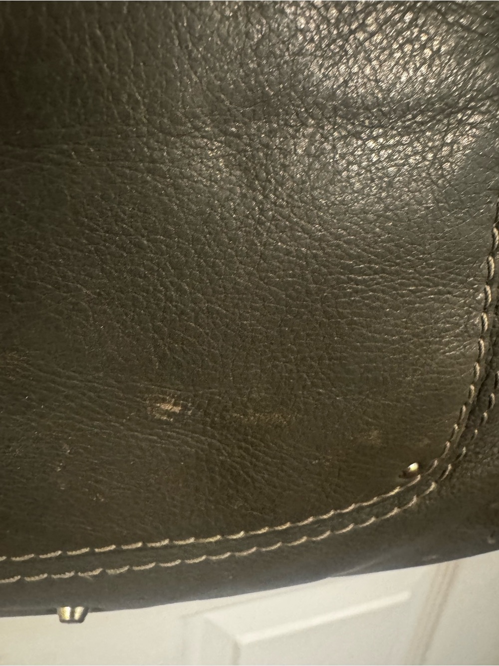 Vintage Y2K Chloé Paddington Gray Leather Hobo Shoulder Bag - Picture 9 of 15